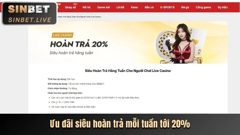 Bàn Baccarat trực tiếp với dealer xinh đẹp tại Nohu77
